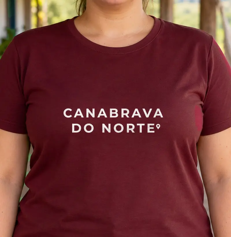 Canabrava do Norte | Pin MT - Camiseta