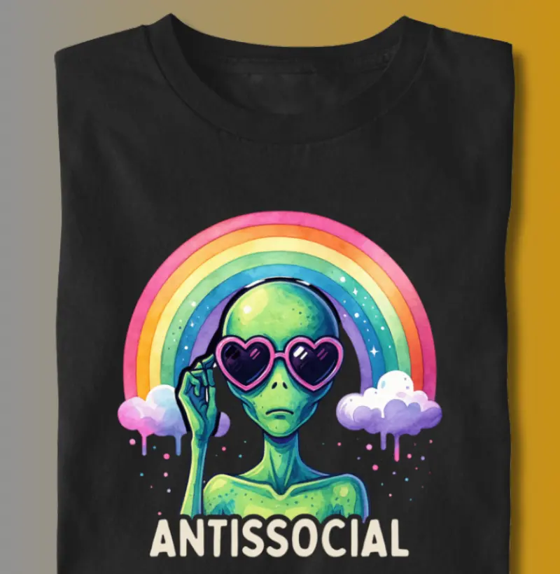 ME SINTO UM ET ANTISSOCIAL