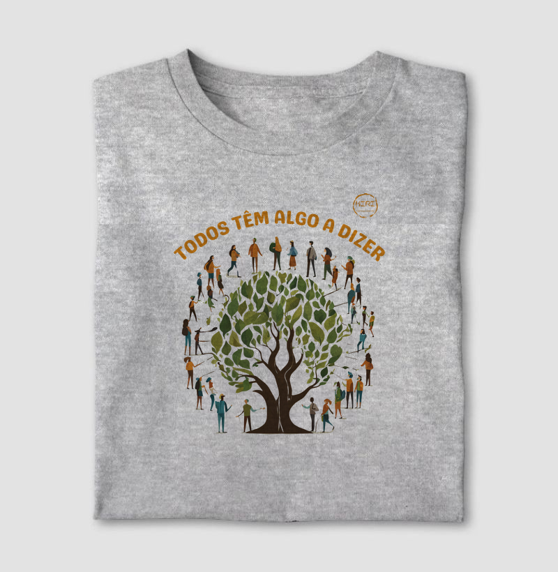 Camiseta KIRI - Todos tem Algo a Dizer