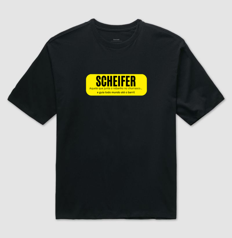 Scheifer - Camiseta Oversized