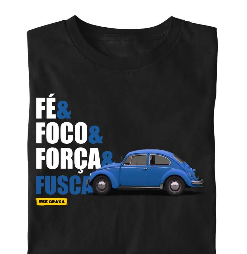 Fé Foco Força Fusca Azul
