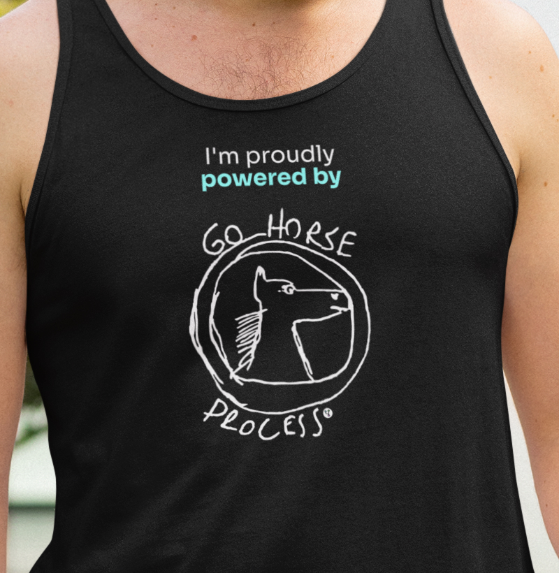 Powered by Go horse process