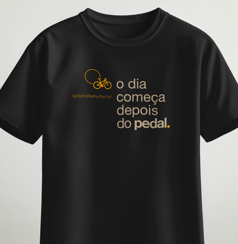 O dia começa depois do pedal
