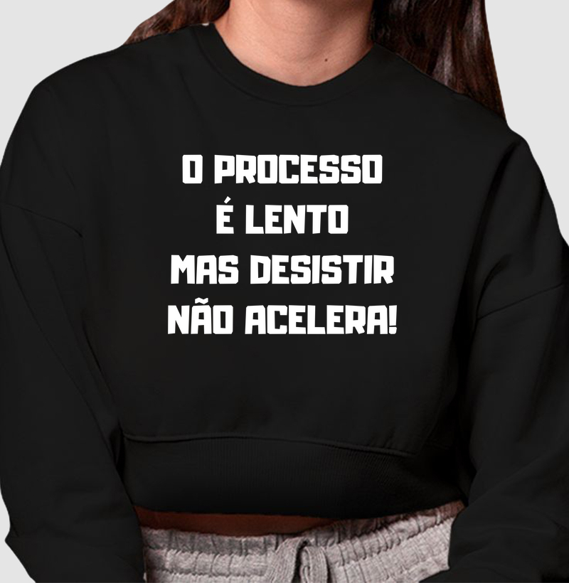 O processo é lento, mas desistir não acelera