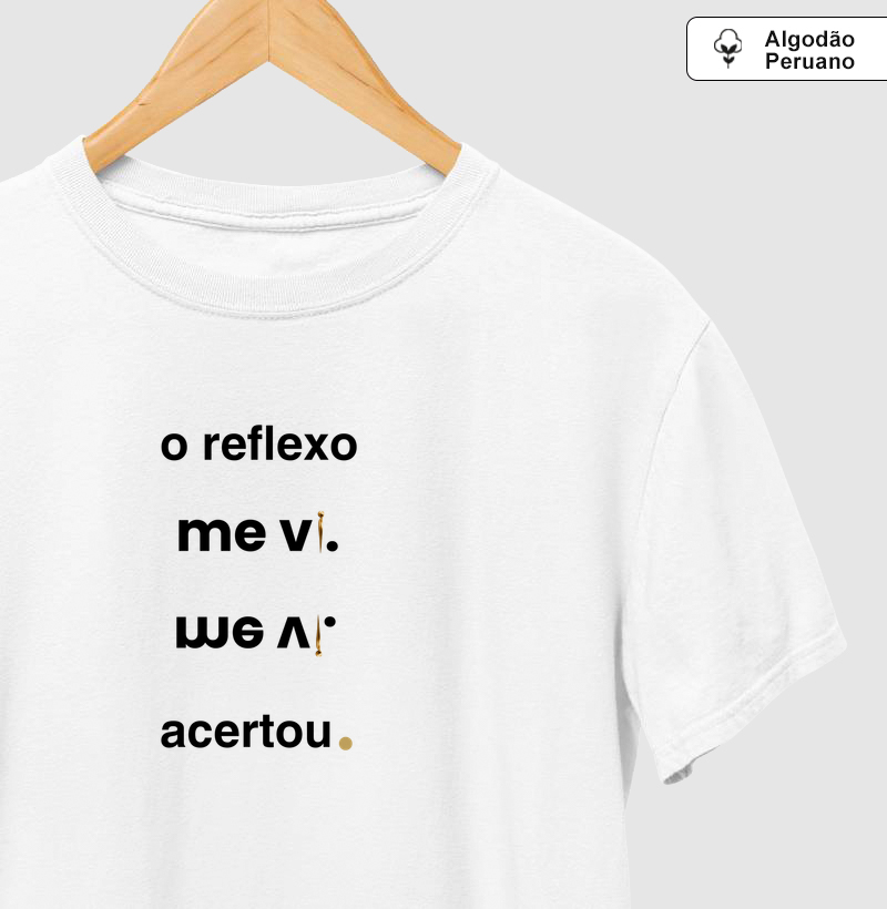 o reflexo acertou.