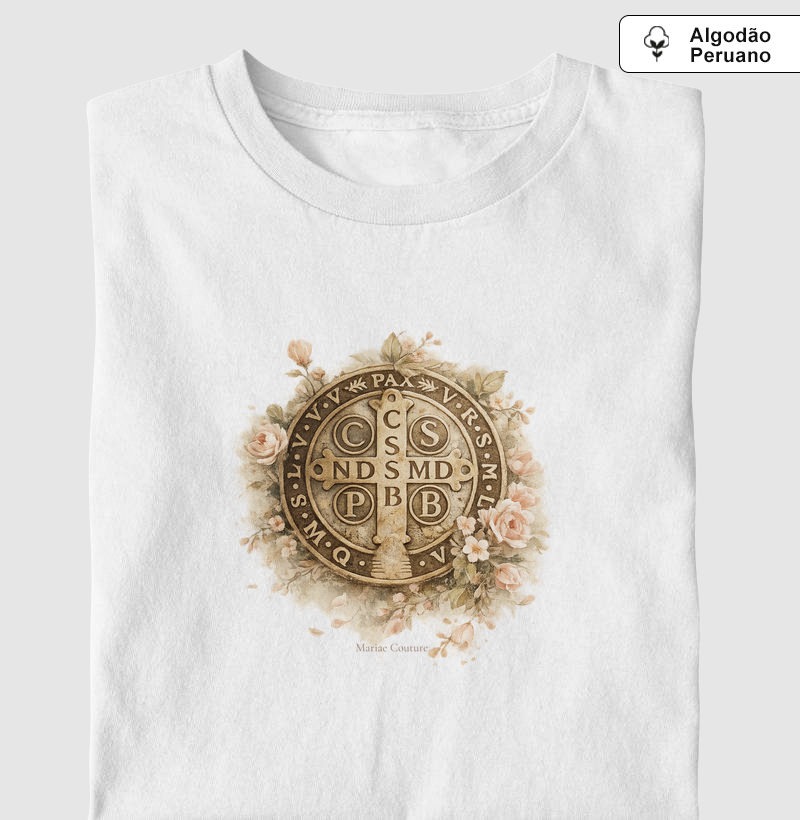 Camiseta Alg. Peruano São Bento rosas