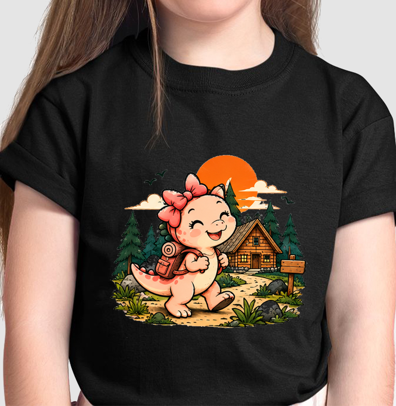 Camiseta Infantil  |  Viagem Imaginária 🎈✈️    