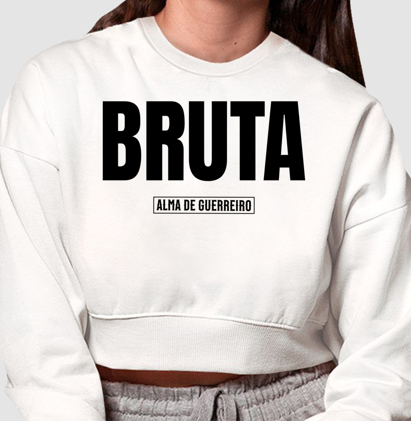 Cropped Moletom Bruta - ADG