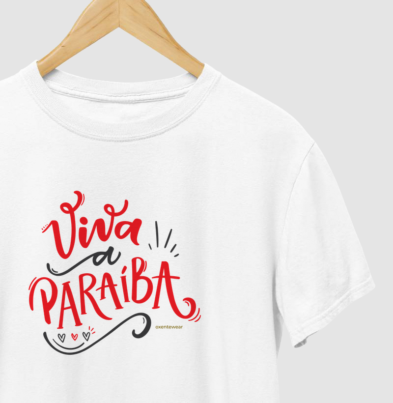 Camiseta Viva a Paraíba | OxenteWear