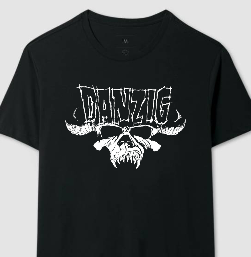 Danzig  Logo - Camiseta Escura