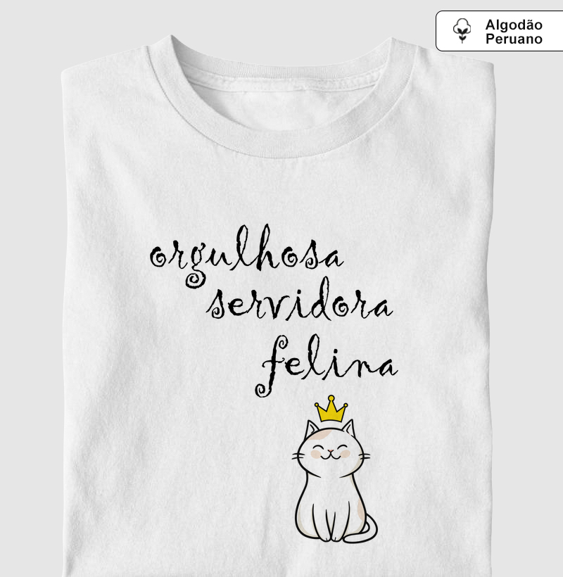 Orgulhosa Servidora Felina