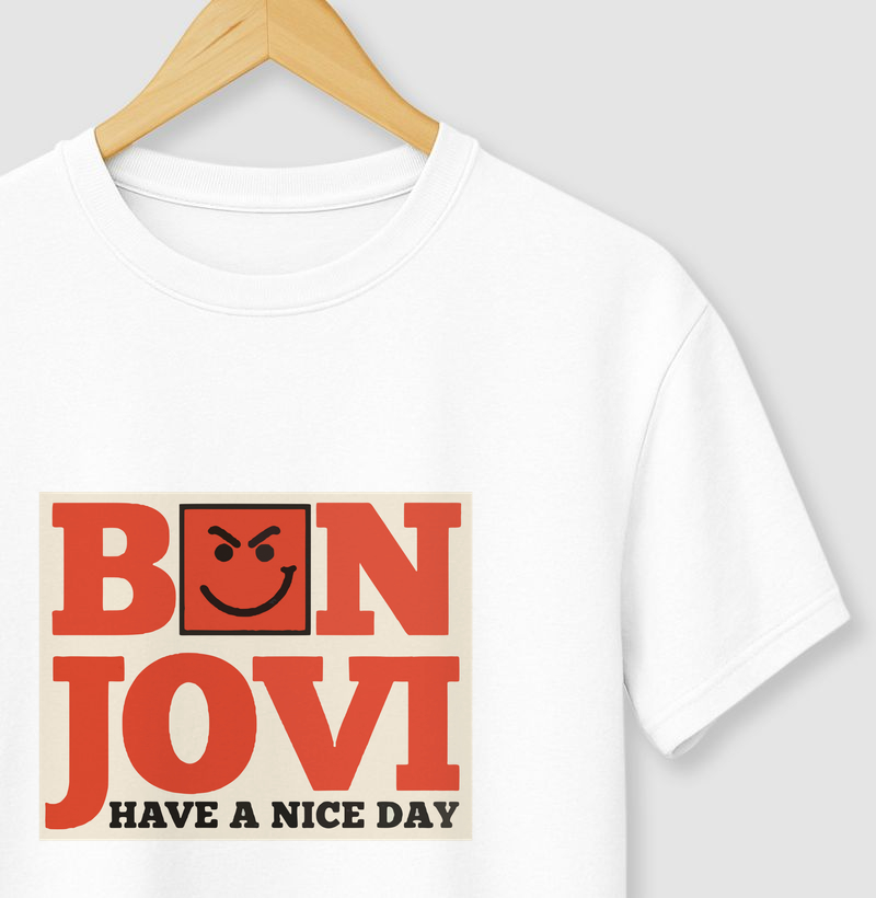 Camiseta Bon Jovi have a Nice day