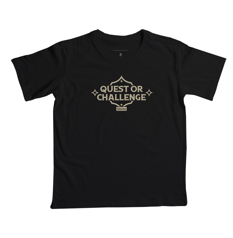 Quest or Challenge - Camiseta Infantil