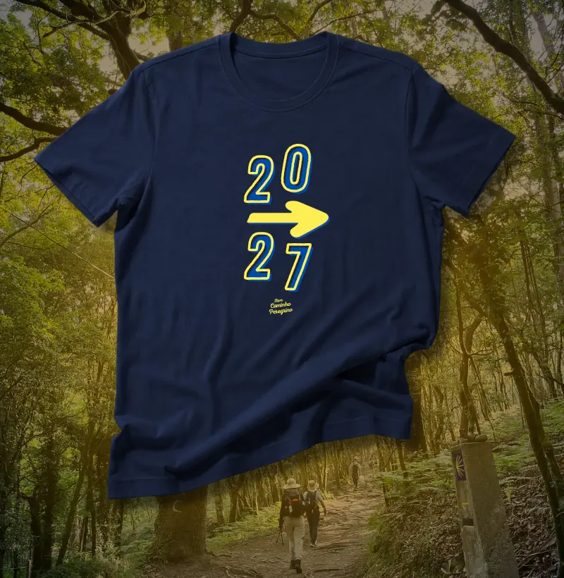 Camiseta 2027 no Caminho | Ano Santo Compostelano