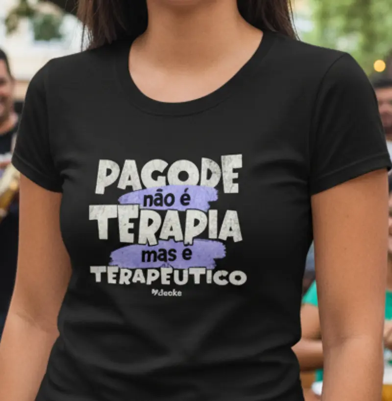 Pagode não é terapia mas é terapêutico