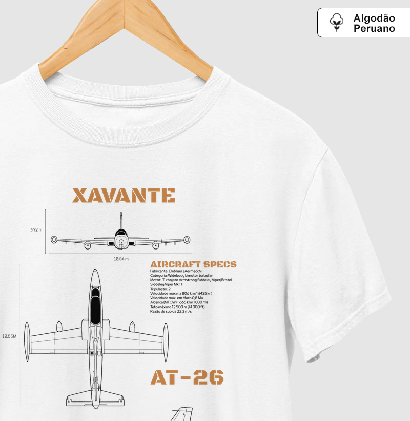 Xavante - Blueprint | Algodão Peruano