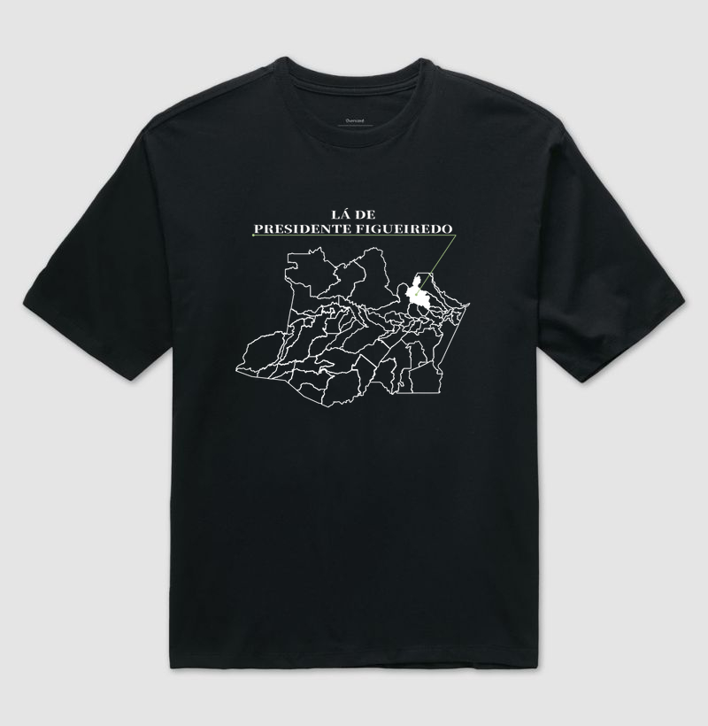 Presidente Figueiredo | Origem AM - Camiseta Oversized