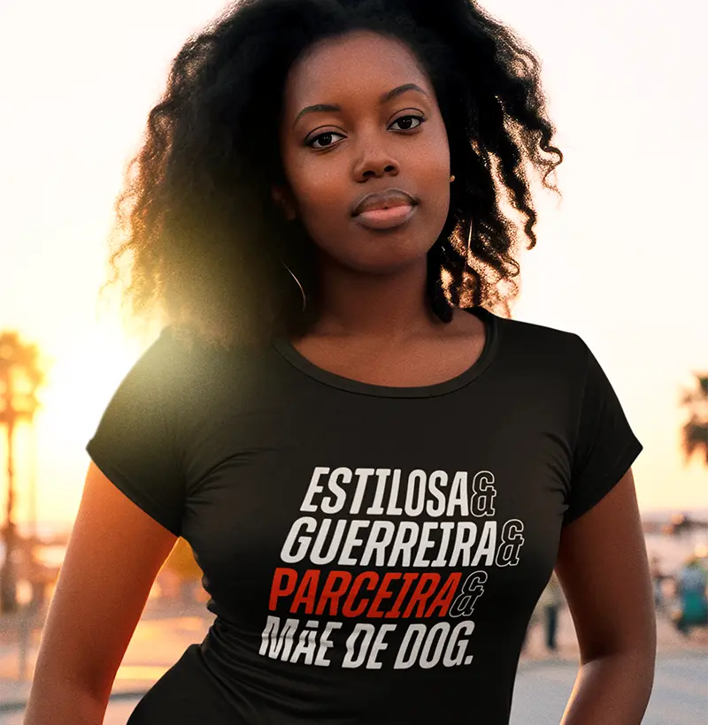 Camiseta Mãe de Dog