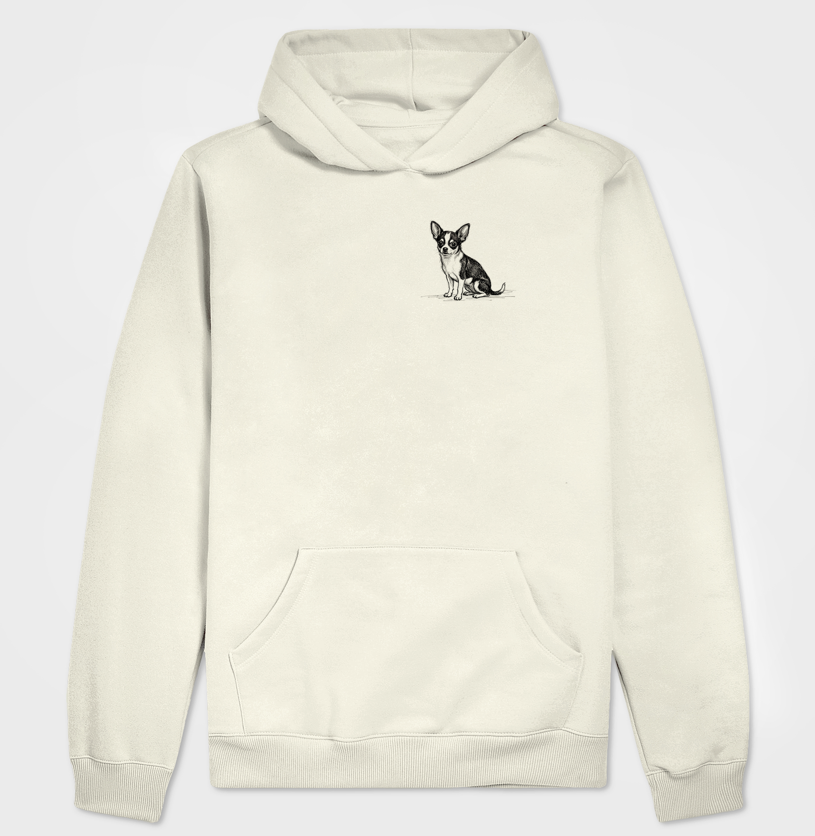 Chihuahua - Desenho 2 - Hoodie Moletom