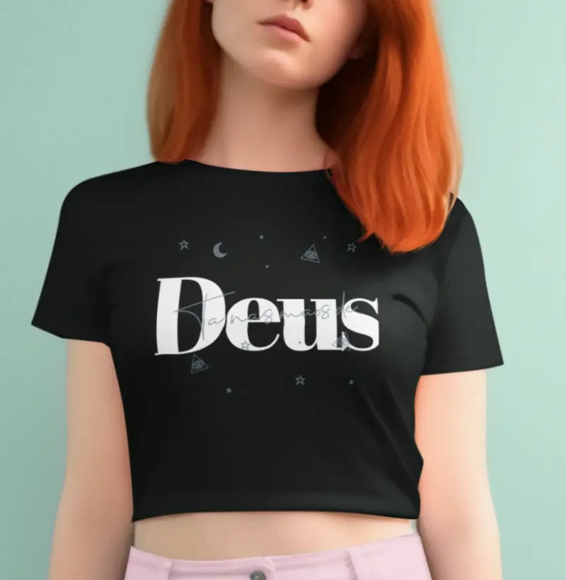 Cropped Tá nas Mãos de Deus