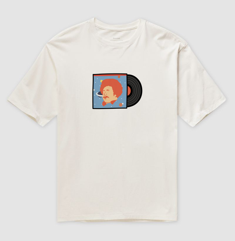 Camiseta Oversized Inspiração Tim Maia