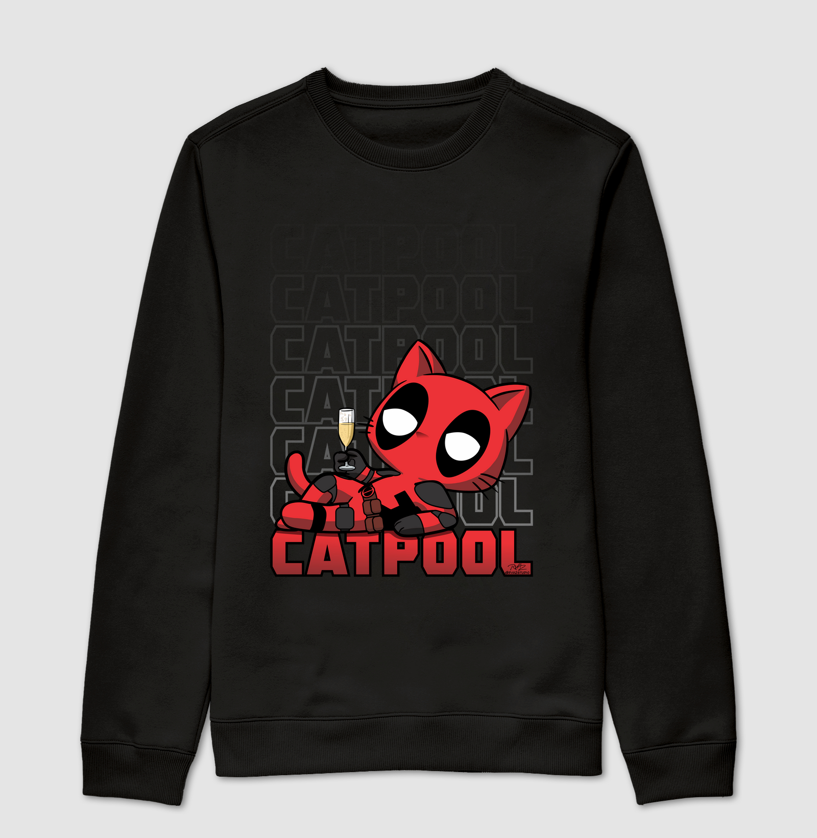 Camiseta CatPool - Suéter Moletom