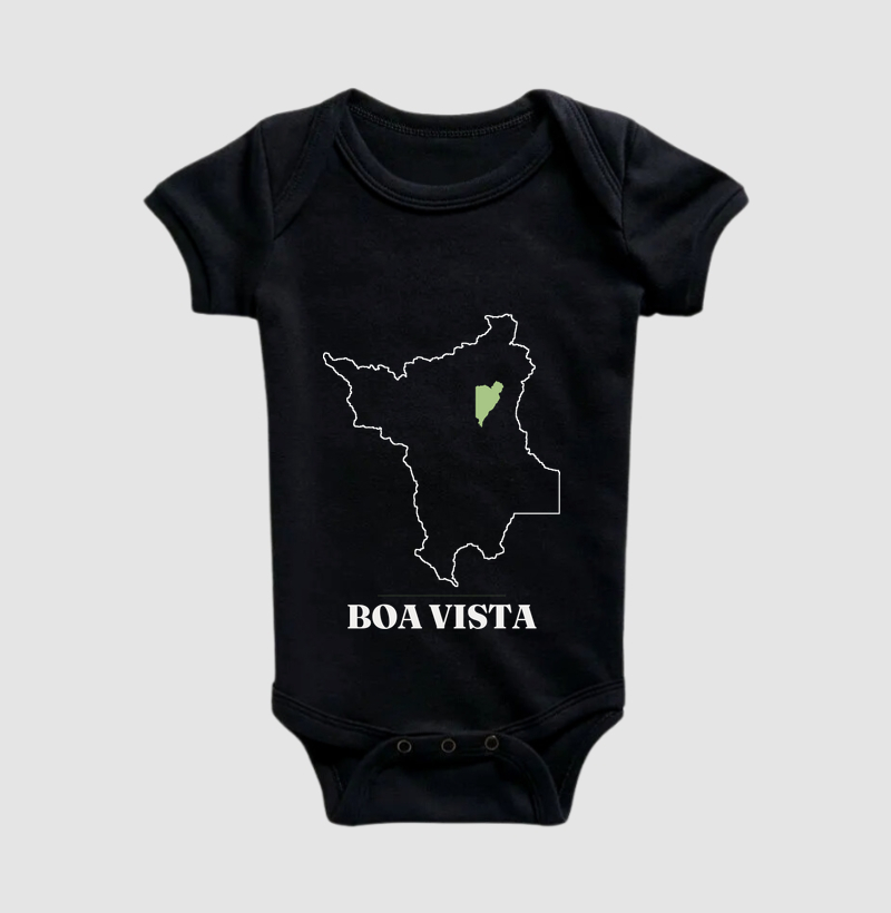 Boa Vista | Traço RR - Body Infantil