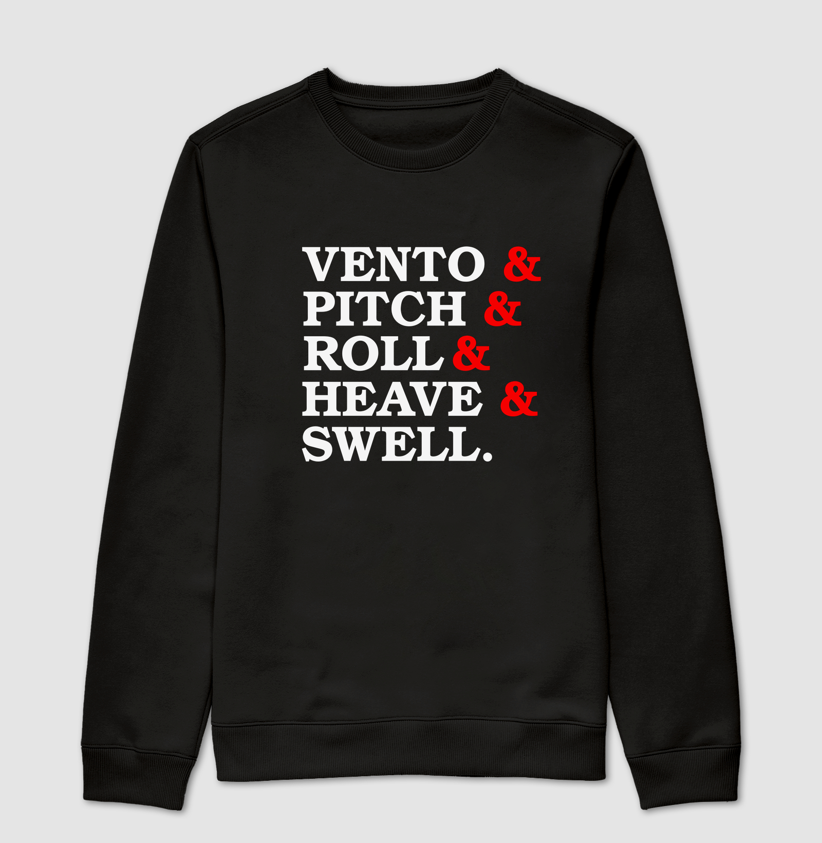 Vento, Pitch, Roll, Heave, Swell