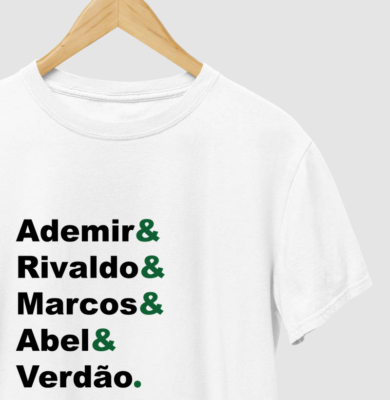 Ademir& Rivaldo& Marcos& Abel& Verdão.