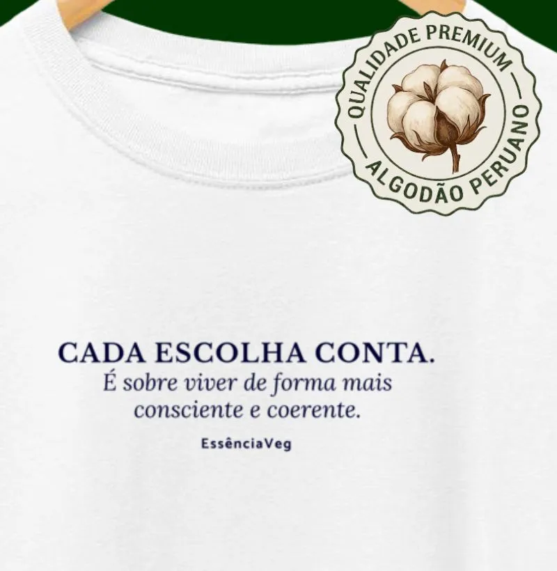 Cada escolha conta. É sobre viver...