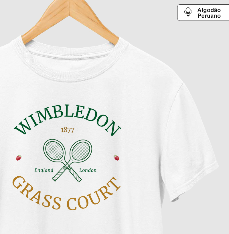 Wimbledon - Grass Court - Algodão Premium Peruano
