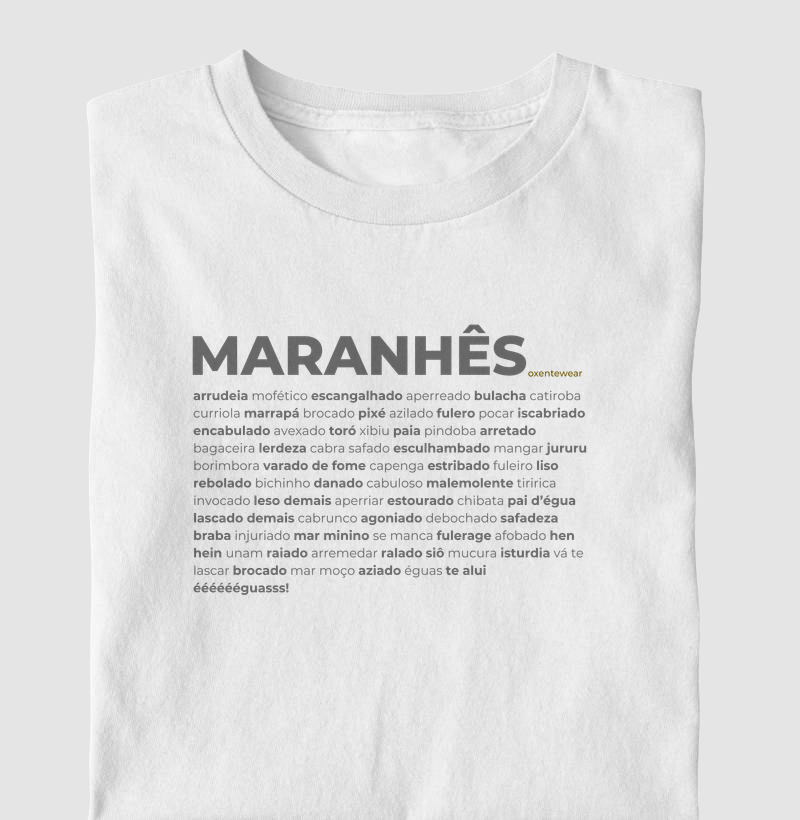 Camiseta Maranhês (premium) | OxenteWear
