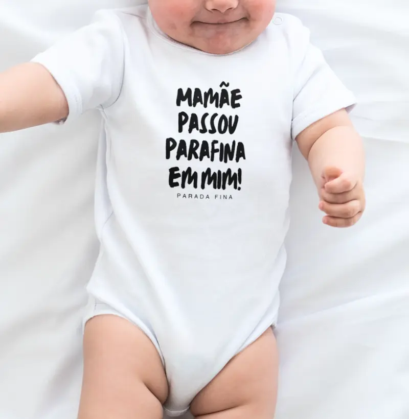 Mamãe passou parafina em mim!