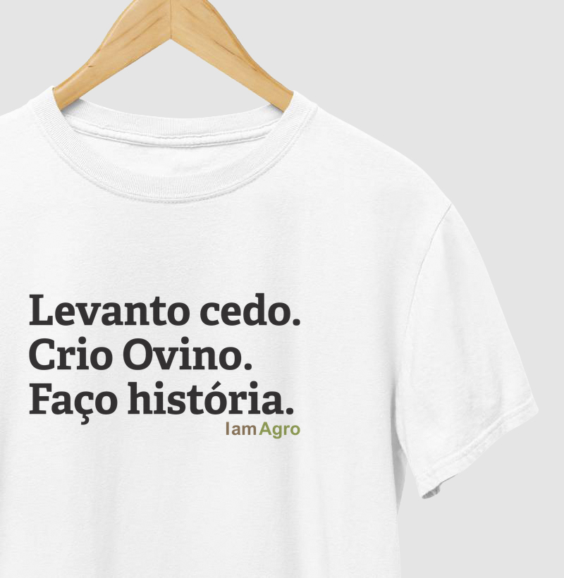 Camiseta Criador de Ovino - agro