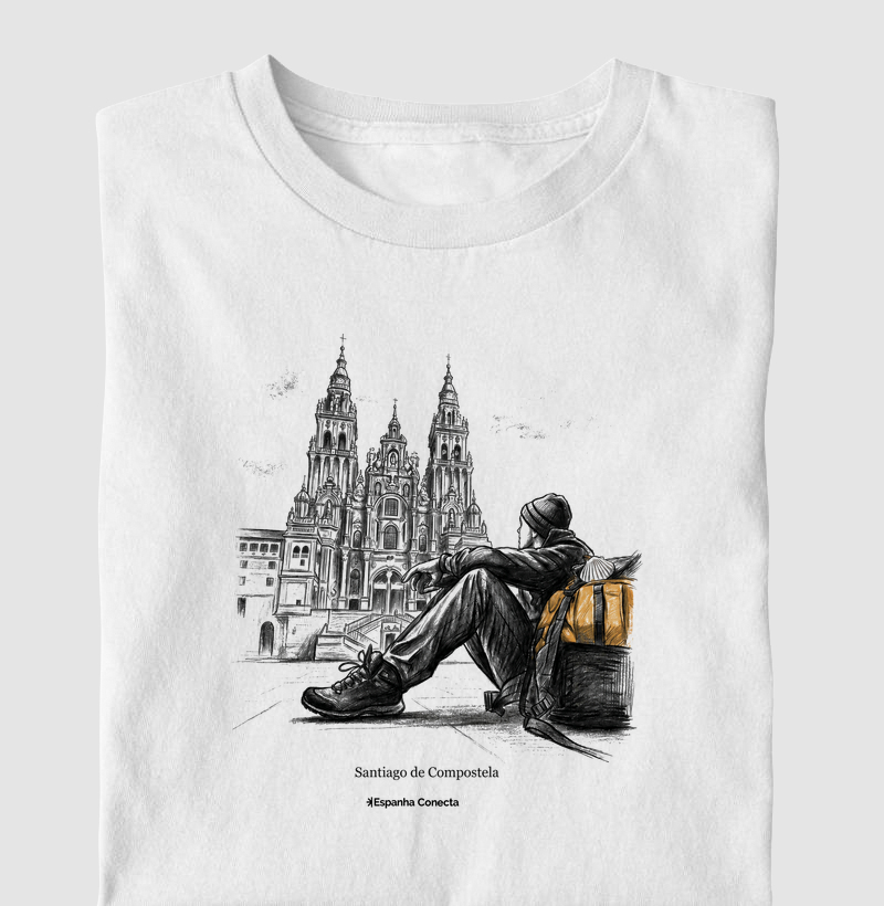 Camiseta Masculina Espanha - Peregrino