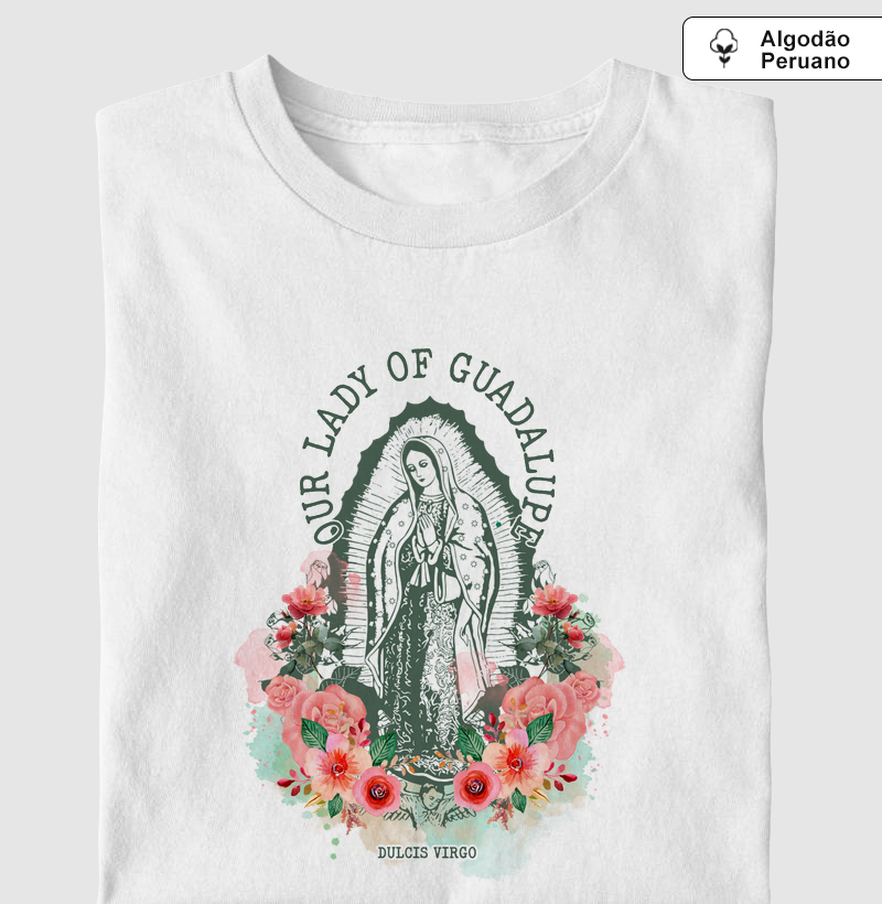 Nossa Senhora de Guadalupe, Aquarela e Rosas!