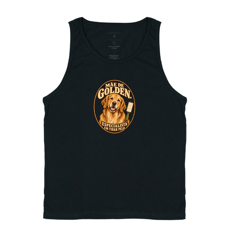 Mãe de Golden. Especialista em tirar pelo.