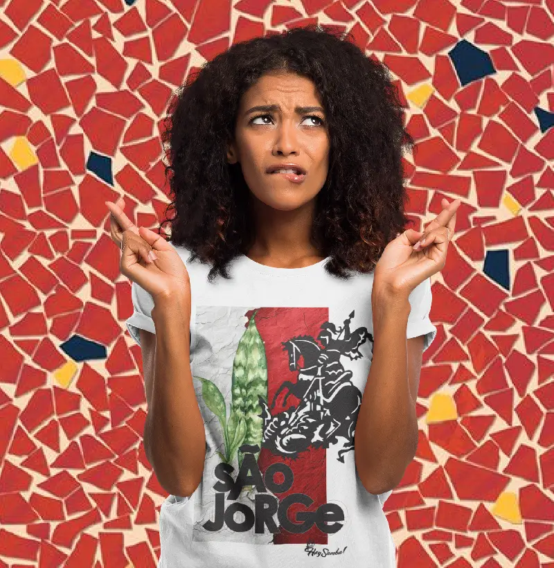 T-shirt 1/2 malha  São Jorge Espada