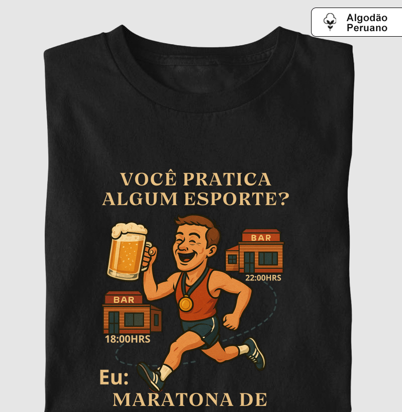 Maratona de bar em bar.