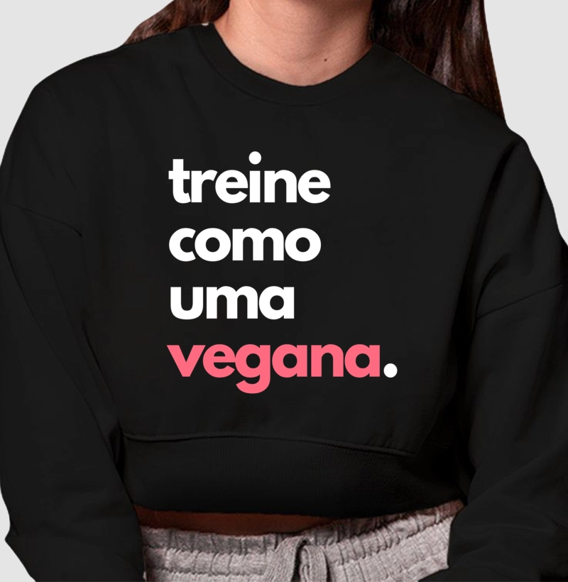 treine como uma vegana