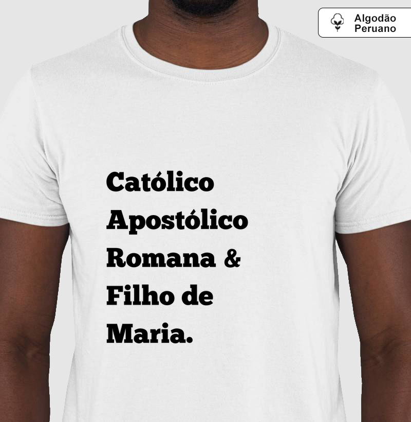 Camiseta Filhos de Maria
