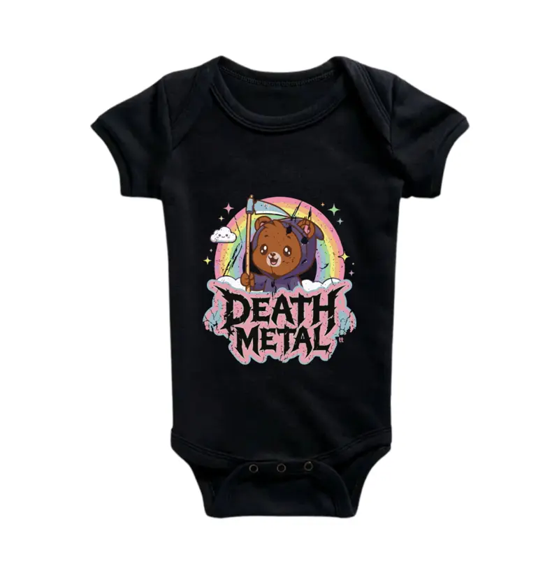 Body infantil Death Metal Kawaii | Últimas Palavras
