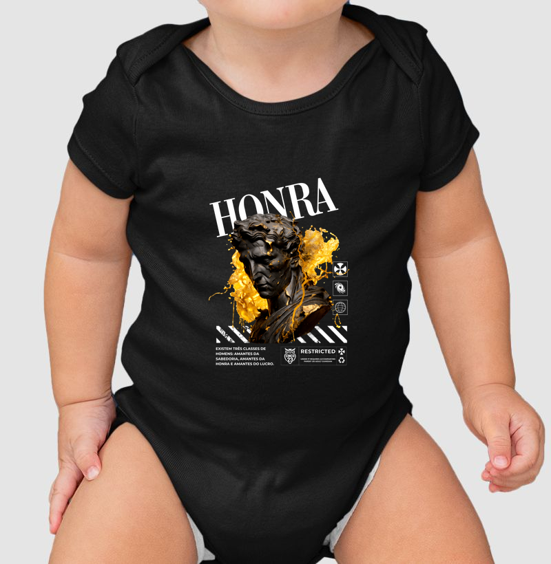 Body Infantil Masculino: Honra