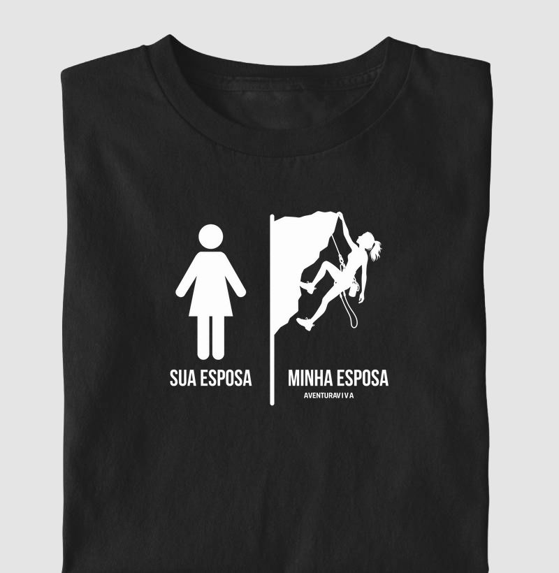 Sua esposa | Minha esposa - escaladora