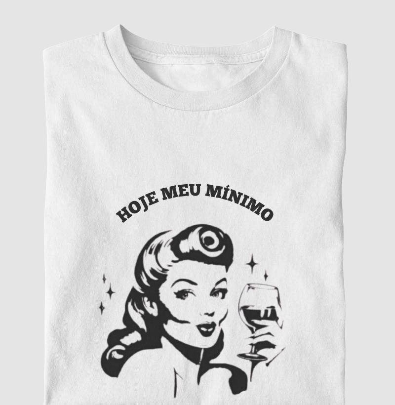 Hoje meu mínimo vai ser meu máximo