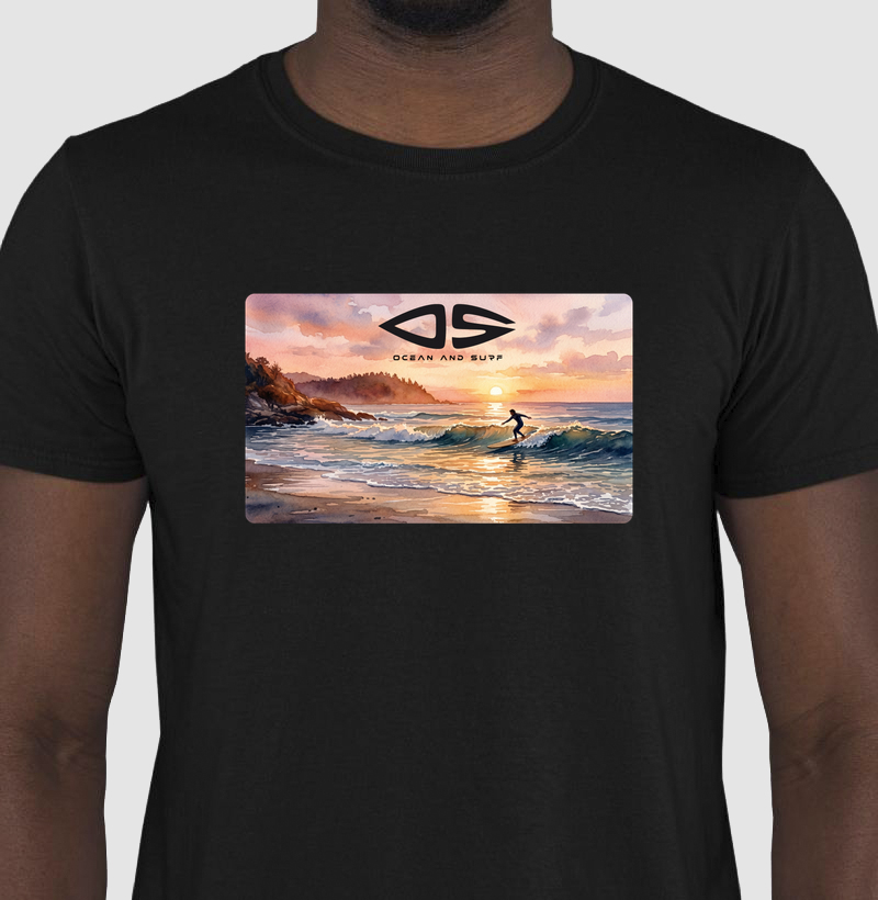 Camiseta Aquarela One Man One Ocean