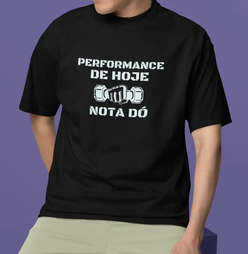 Performance hoje, nota dó
