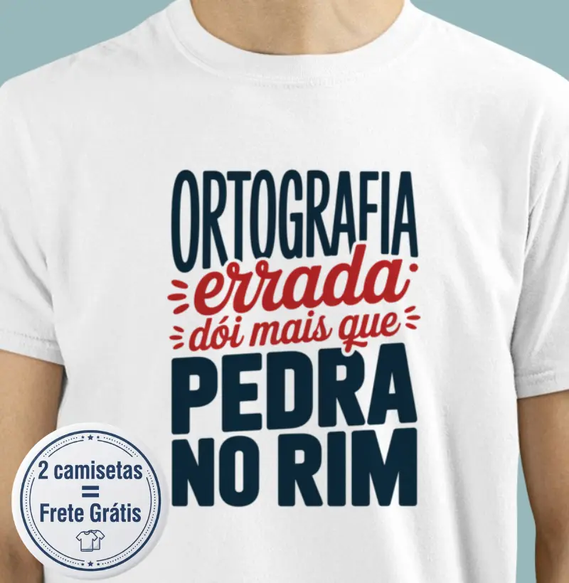 Camiseta Premium Português/Literatura