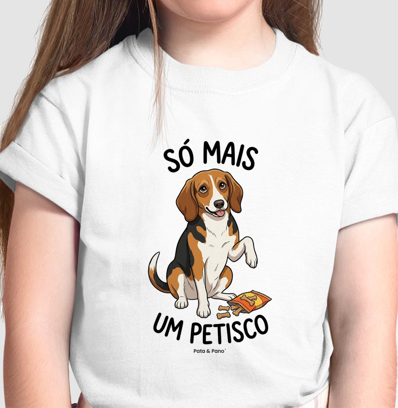CAMISETA INFANTIL BEAGLE PETISCO
