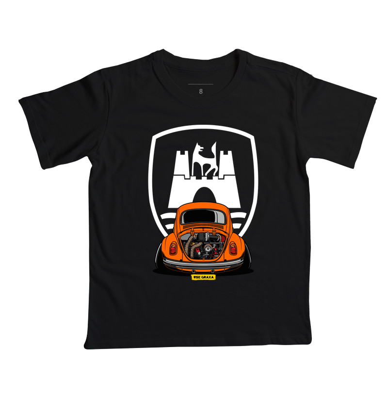 Wolfsburg VW Fusca Laranja